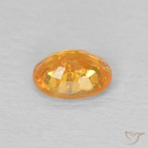 9,17 ctw natürlicher Mittelorange Spessartit-Garn, Oval, VS-SI