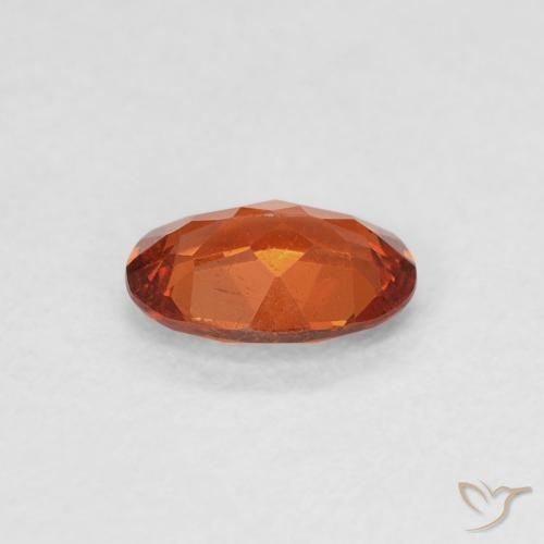 9,17 ctw natürlicher Feuerorange Spessartit-Garn, Oval, SI