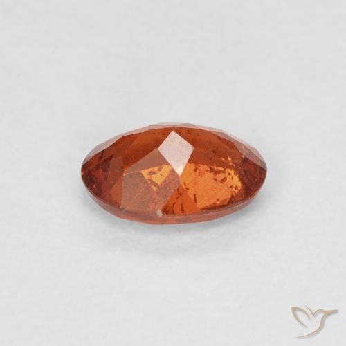 9,17 ctw natürlicher rötlich-orange Spessartit-Garn, Oval, SI