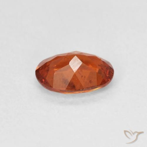 9,17 ctw natürlicher Warmes Orange Spessartit-Garn, Oval, SI