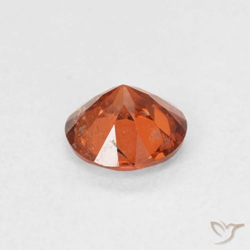 9,17 ctw natürlicher Amber Orange Spessartit-Garn, Runden, SI