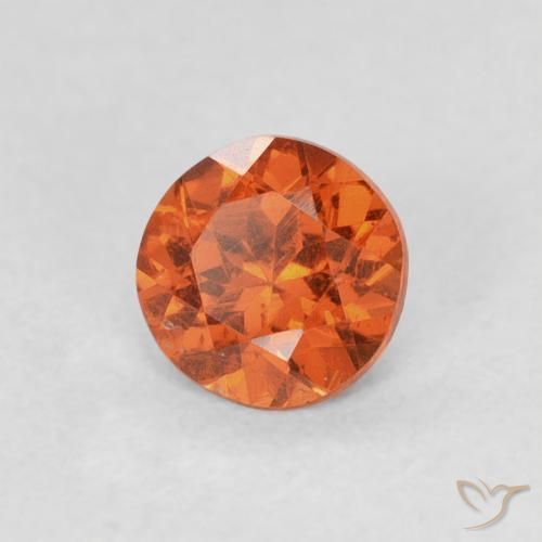 9,17 ctw natürlicher Amber Orange Spessartit-Garn, Runden, SI