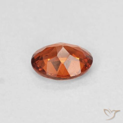 9,17 ctw natürlicher rötlich-orange Spessartit-Garn, Oval, VS