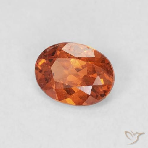 9,17 ctw natürlicher Mittelorange Spessartit-Garn, Oval, SI