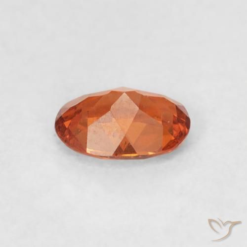 9,17 ctw natürlicher Mittelorange Spessartit-Garn, Oval, SI