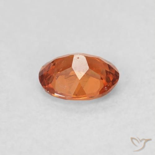 9,17 ctw natürlicher tieforange Spessartit-Garn, Oval, VS-SI