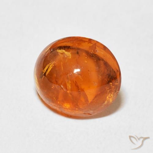 9,17 ctw natürlicher Mittelorange Spessartit-Garn, Oval, Transparent