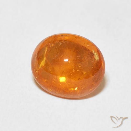 9,17 ctw natürlicher Intensives Orange Spessartit-Garn, Oval, Transparent