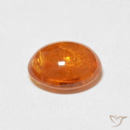 9,17 ctw natürlicher Intensives Orange Spessartit-Garn, Oval, Transparent