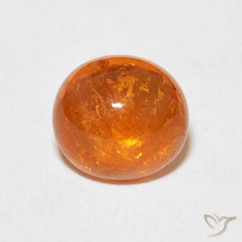 2.63ct Natürlicher Mittelorange Spessartit-Garn, Oval, Transparent
