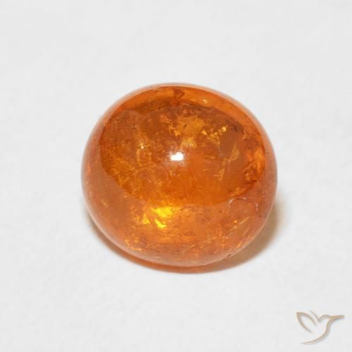 9,17 ctw natürlicher Mittelorange Spessartit-Garn, Oval, Transparent