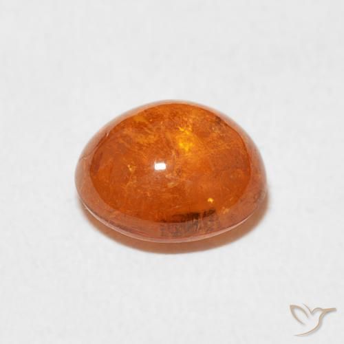 9,17 ctw natürlicher Mittelorange Spessartit-Garn, Oval, Transparent