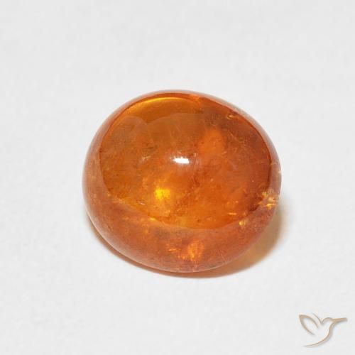 9,17 ctw natürlicher Mittelorange Spessartit-Garn, Oval, Transparent