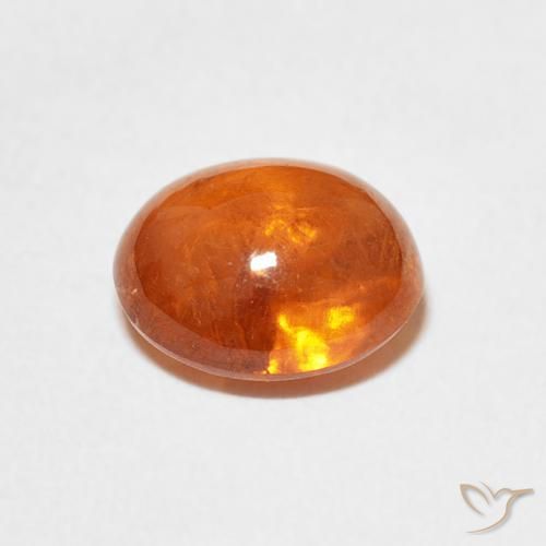 9,17 ctw natürlicher Mittelorange Spessartit-Garn, Oval, Transparent