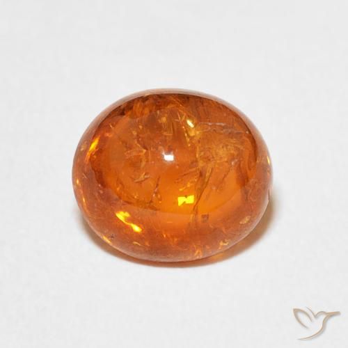 3.25ct Natürlicher Feuerorange Spessartit-Garn, Oval, Transparent