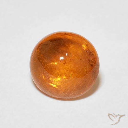9,17 ctw natürlicher Mittelorange Spessartit-Garn, Oval, Transparent