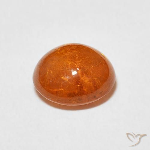 9,17 ctw natürlicher Mittelorange Spessartit-Garn, Oval, Transparent