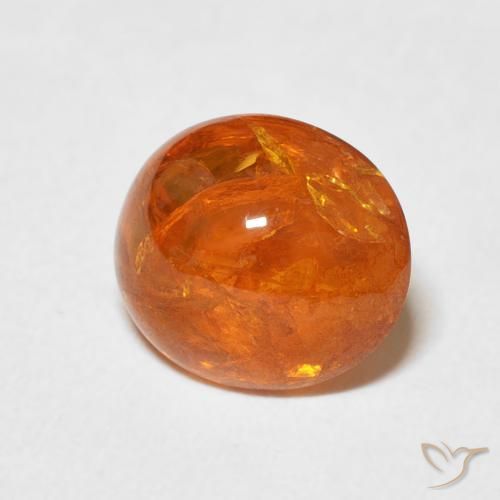 9,17 ctw natürlicher Mittelorange Spessartit-Garn, Oval, Transparent