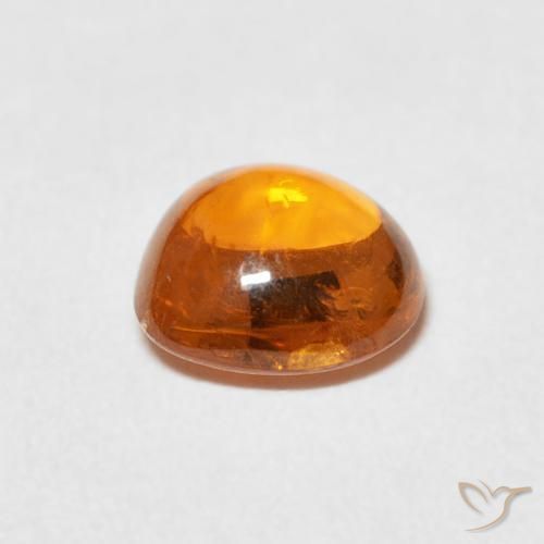 9,17 ctw natürlicher rötlich-orange Spessartit-Garn, Birnenform, Transparent