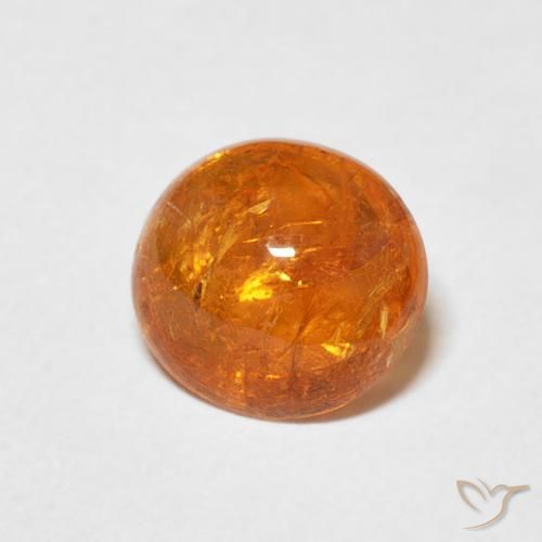 9,17 ctw natürlicher Amber Orange Spessartit-Garn, Oval, Transparent