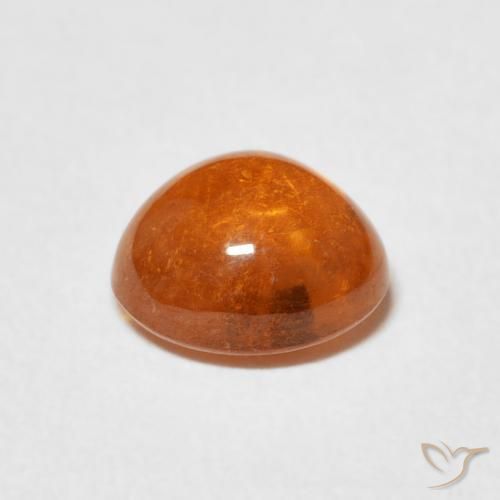 9,17 ctw natürlicher Amber Orange Spessartit-Garn, Birnenform, Transparent