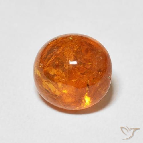 9,17 ctw natürlicher Mittelorange Spessartit-Garn, Oval, Transparent