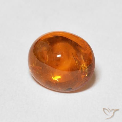 9,17 ctw natürlicher Mittelorange Spessartit-Garn, Oval, Transparent
