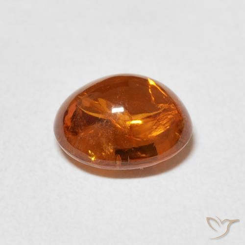 9,17 ctw natürlicher Mittelorange Spessartit-Garn, Oval, Transparent
