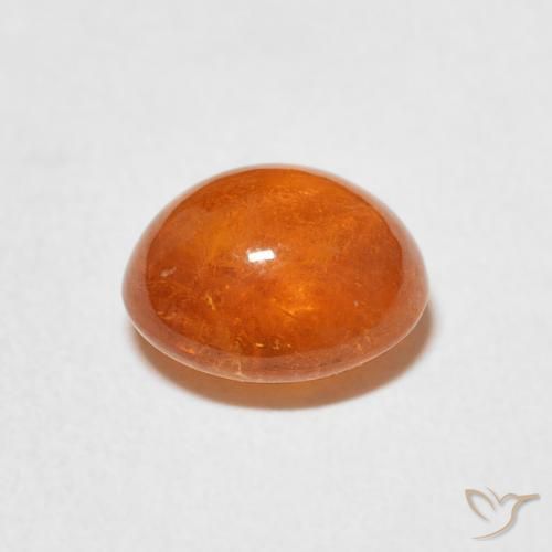 9,17 ctw natürlicher Mittelorange Spessartit-Garn, Oval, Transparent