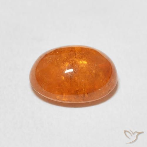 9,17 ctw natürlicher Mittelorange Spessartit-Garn, Oval, Transparent
