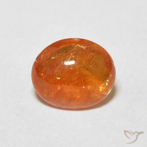 1.91ct Natürlicher Mittelorange Spessartit-Garn, Oval, Transparent