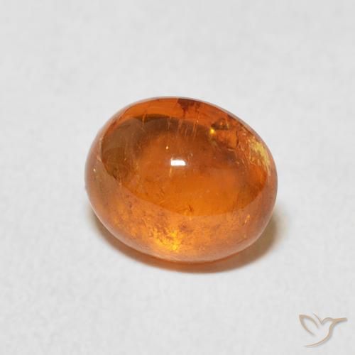 9,17 ctw natürlicher Mittelorange Spessartit-Garn, Oval, Transparent