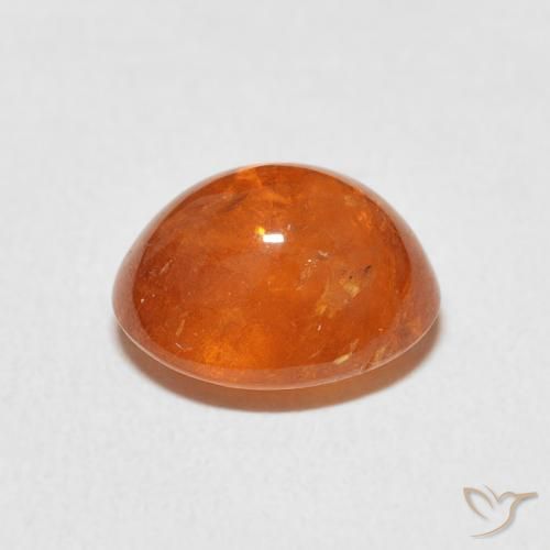 9,17 ctw natürlicher Mittelorange Spessartit-Garn, Oval, Transparent