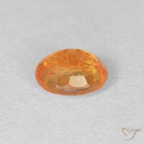 9,17 ctw natürlicher Honig-orange Spessartit-Garn, Oval, VS