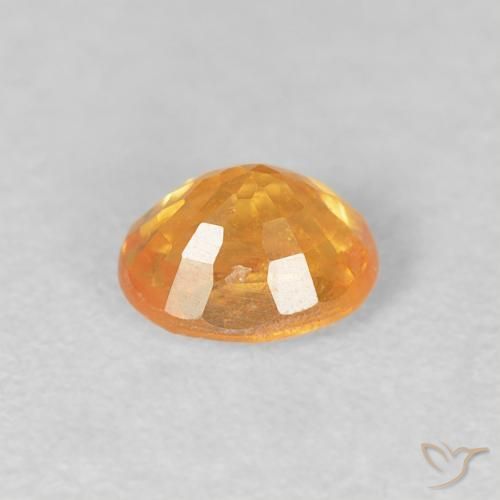 9,17 ctw natürlicher Orange-Gold Spessartit-Garn, Oval, VS