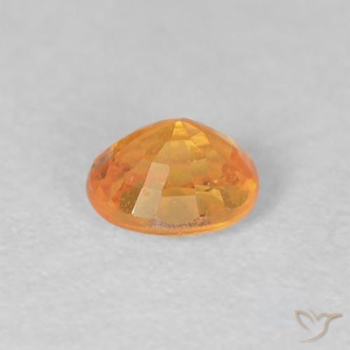 9,17 ctw natürlicher Orange-Gold Spessartit-Garn, Oval, VS