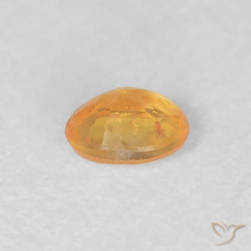 9,17 ctw natürlicher Mittelorange Spessartit-Garn, Oval, VS