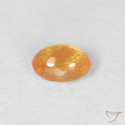9,17 ctw natürlicher Mittelorange Spessartit-Garn, Oval, VS-SI