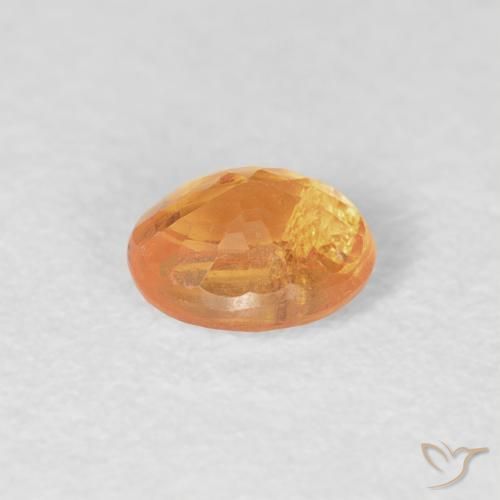 9,17 ctw natürlicher Mittelorange Spessartit-Garn, Oval, VS-SI
