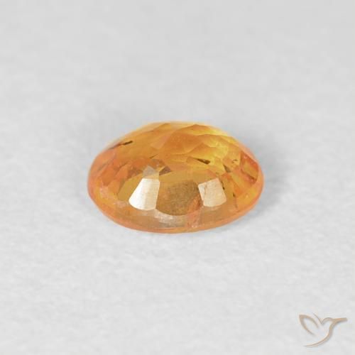 9,17 ctw natürlicher Mittelorange Spessartit-Garn, Oval, VS-SI