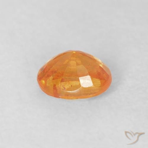 9,17 ctw natürlicher Orange-Gold Spessartit-Garn, Oval, VS
