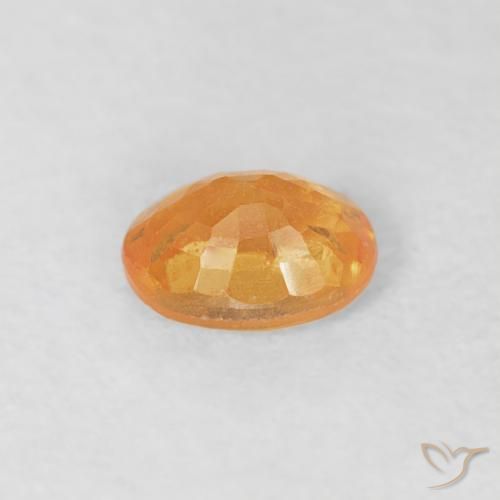 9,17 ctw natürlicher Mittelorange Spessartit-Garn, Oval, VS