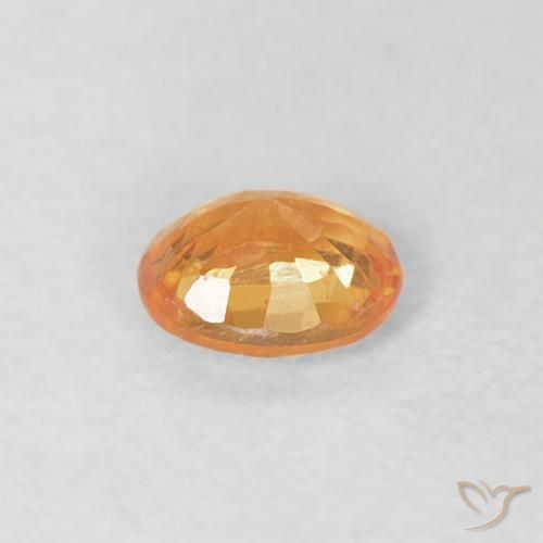 9,17 ctw natürlicher Orange-Gold Spessartit-Garn, Oval, VS-SI