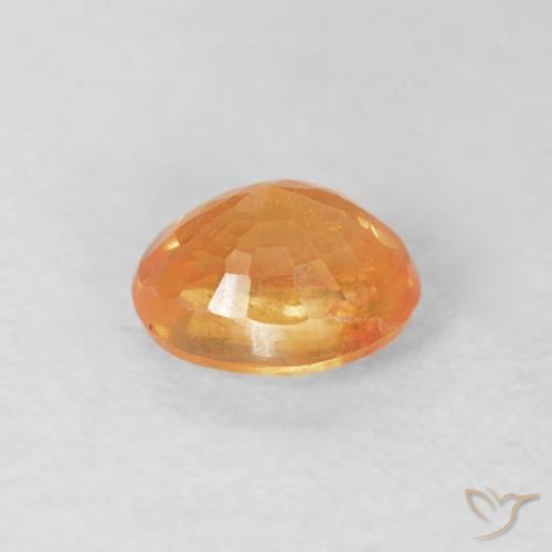 9,17 ctw natürlicher Mittelorange Spessartit-Garn, Oval, VS-SI