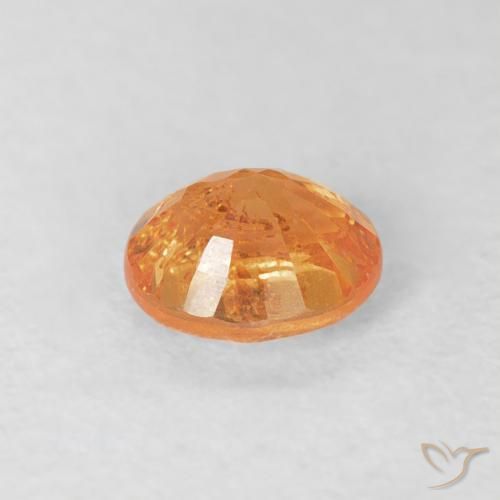 9,17 ctw natürlicher Mittelorange Spessartit-Garn, Oval, VS-SI