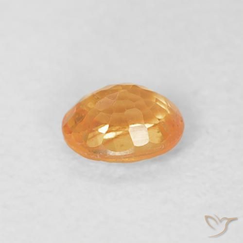 9,17 ctw natürlicher Tigerorange Spessartit-Garn, Oval, VS-SI