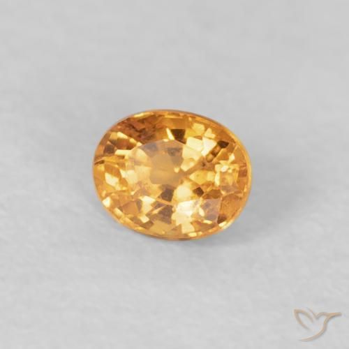 9,17 ctw natürlicher Medium Light-Orange Spessartit-Garn, Oval, VS