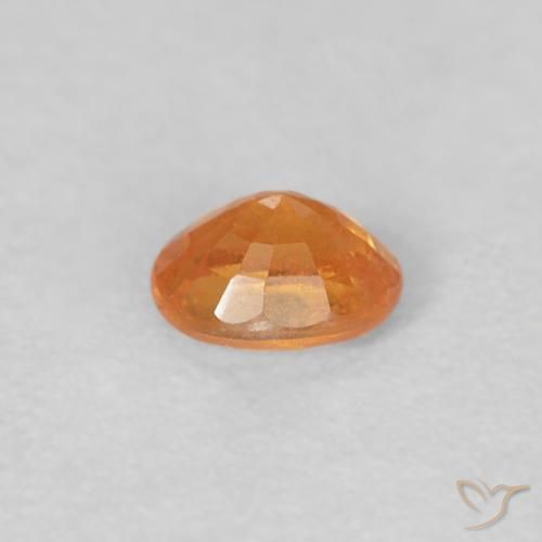 9,17 ctw natürlicher Honig-orange Spessartit-Garn, Oval, VS