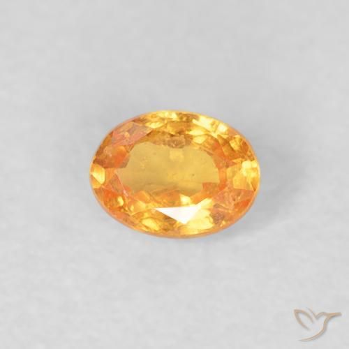 9,17 ctw natürlicher Mittelorange Spessartit-Garn, Oval, VS