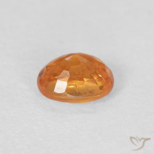 9,17 ctw natürlicher Mittelorange Spessartit-Garn, Oval, VS